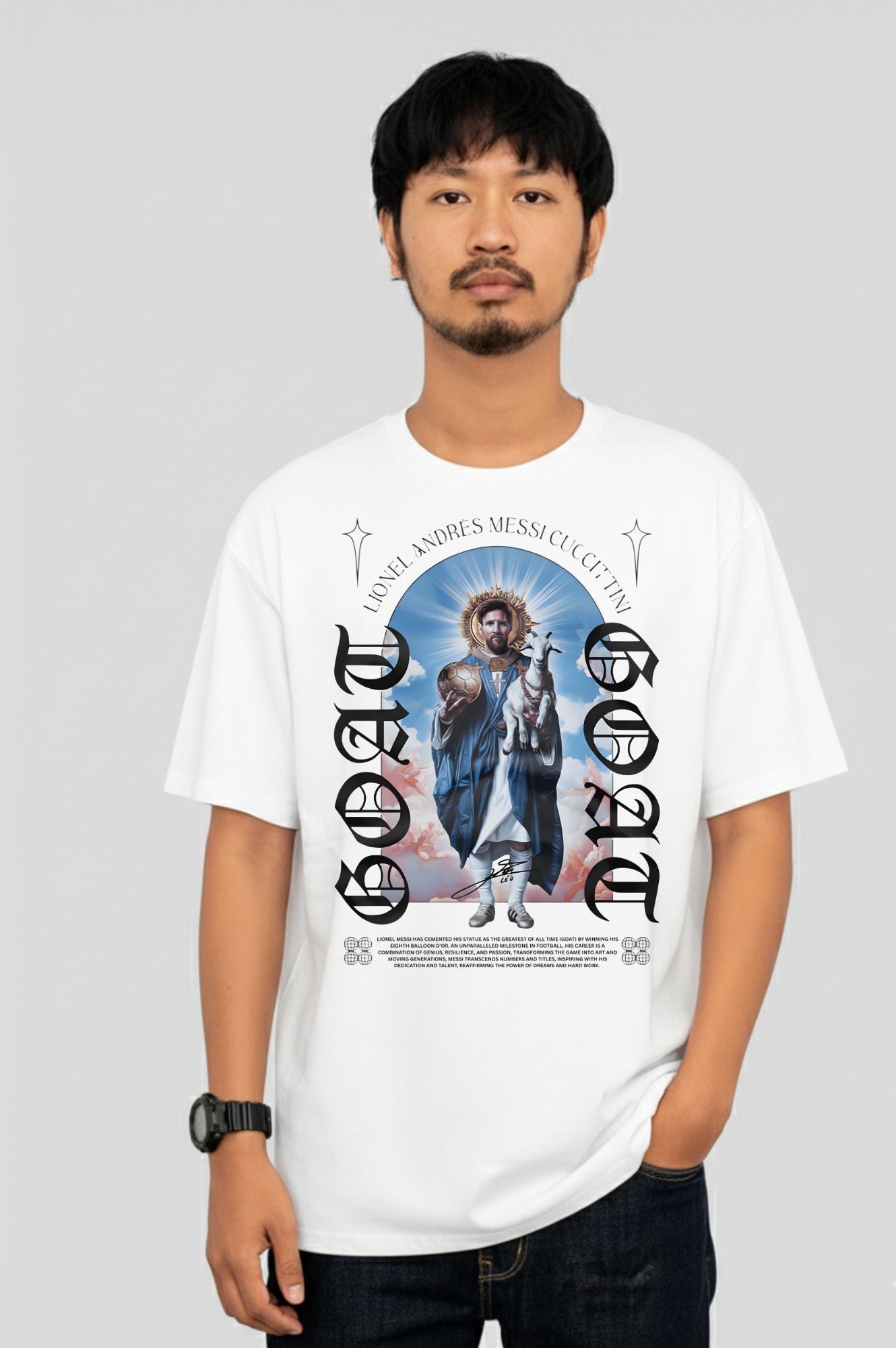 G.O.A.T lionel Messi T-Shirt