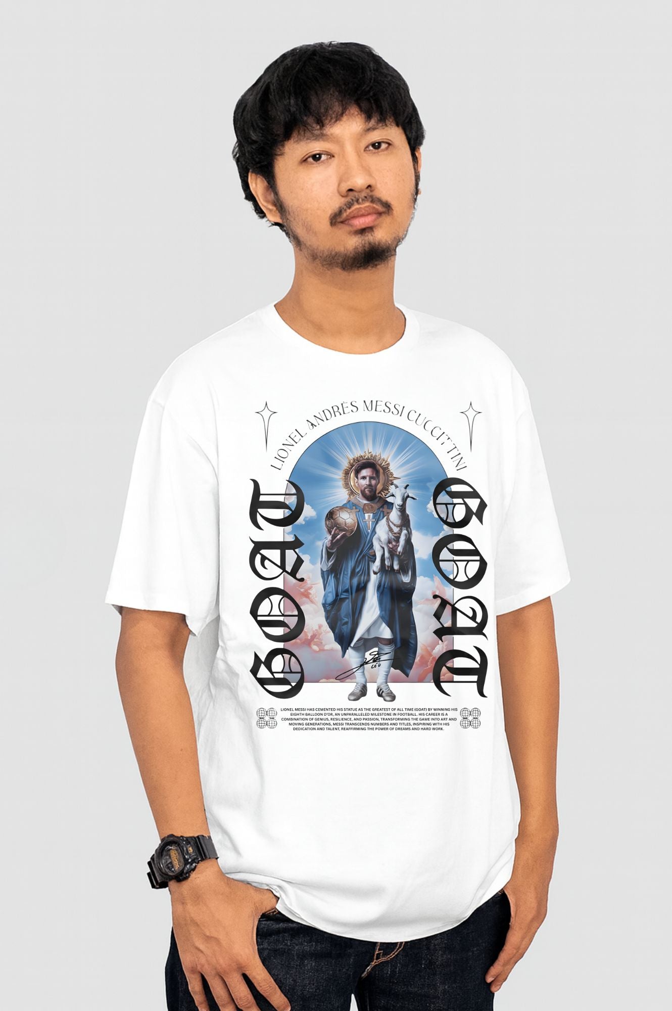 G.O.A.T lionel Messi T-Shirt
