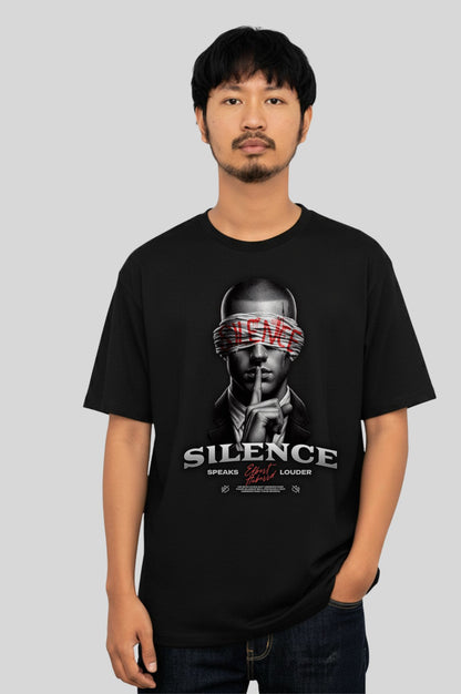 Silence Printed T-shirt
