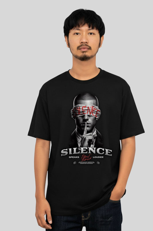 Silence Printed T-shirt