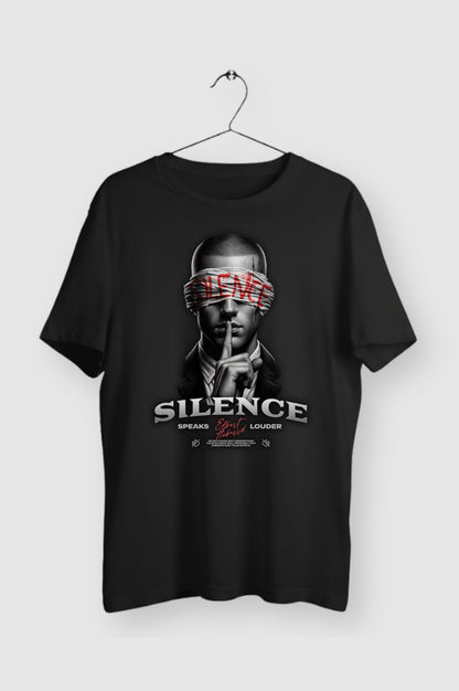 Silence Printed T-shirt