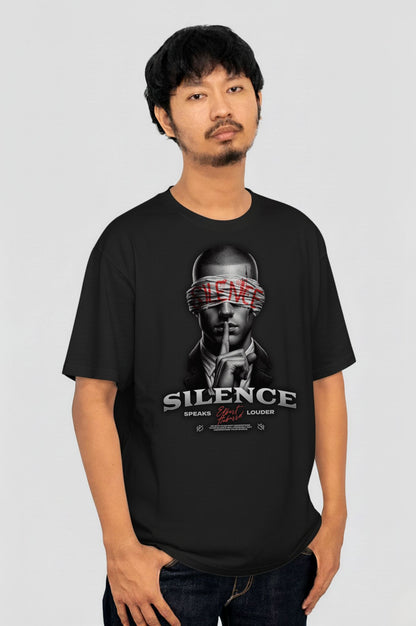 Silence Printed T-shirt